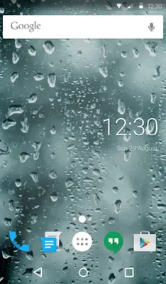 Rainy Day Live Wallpaper Theme android App screenshot 0