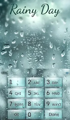 Rainy Day Live Wallpaper Theme android App screenshot 1